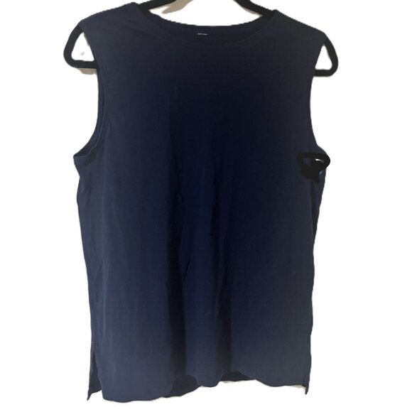 LULULEMON BLACK TANK TOP Muscle Yoga Sleeveless Tee Shirt with Bag - Picture 2 of 14